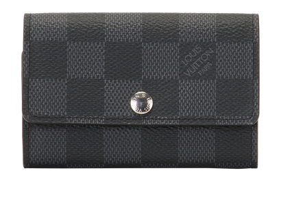 Louis Vuitton 6 Key Holder, &pound;140, Accessories, Black, Coated Canvas, Front view